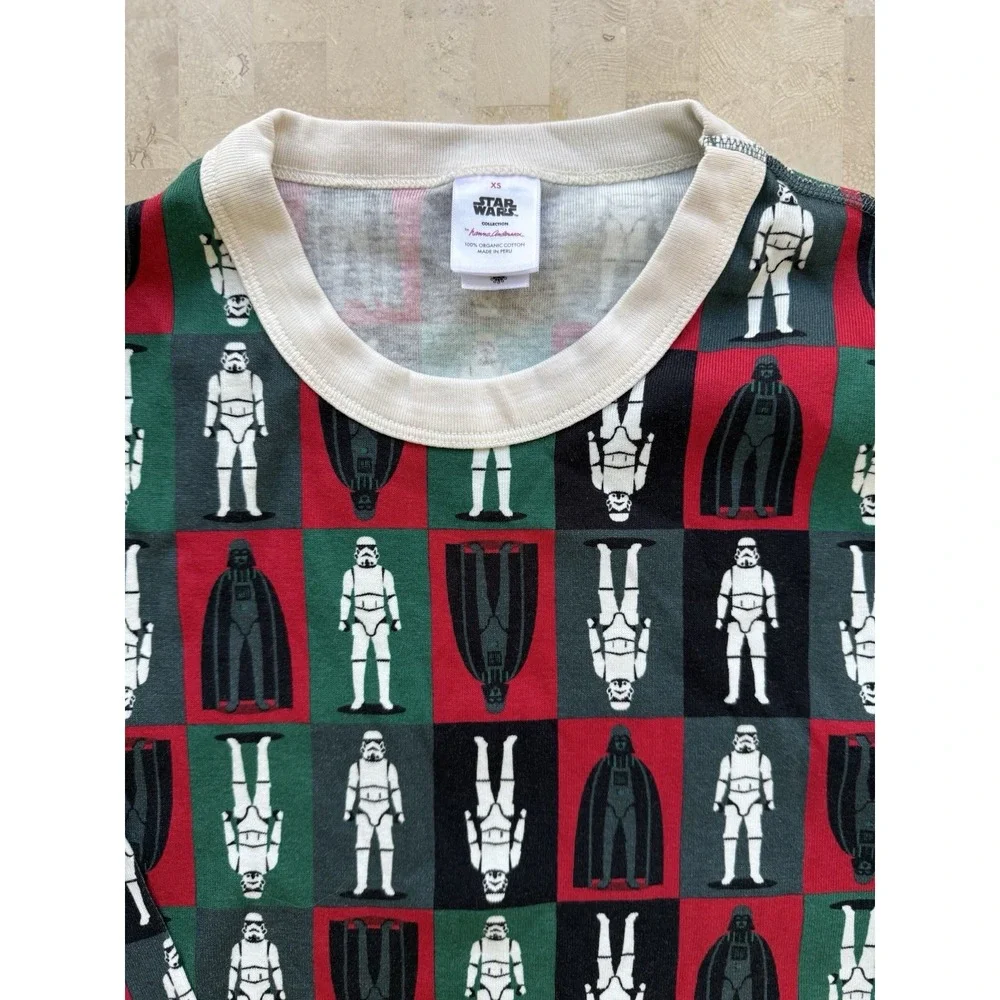 Hanna Andersson Star‎ Wars Galactic Empire Darkside PJ Organic Shirt XS Unisex?
